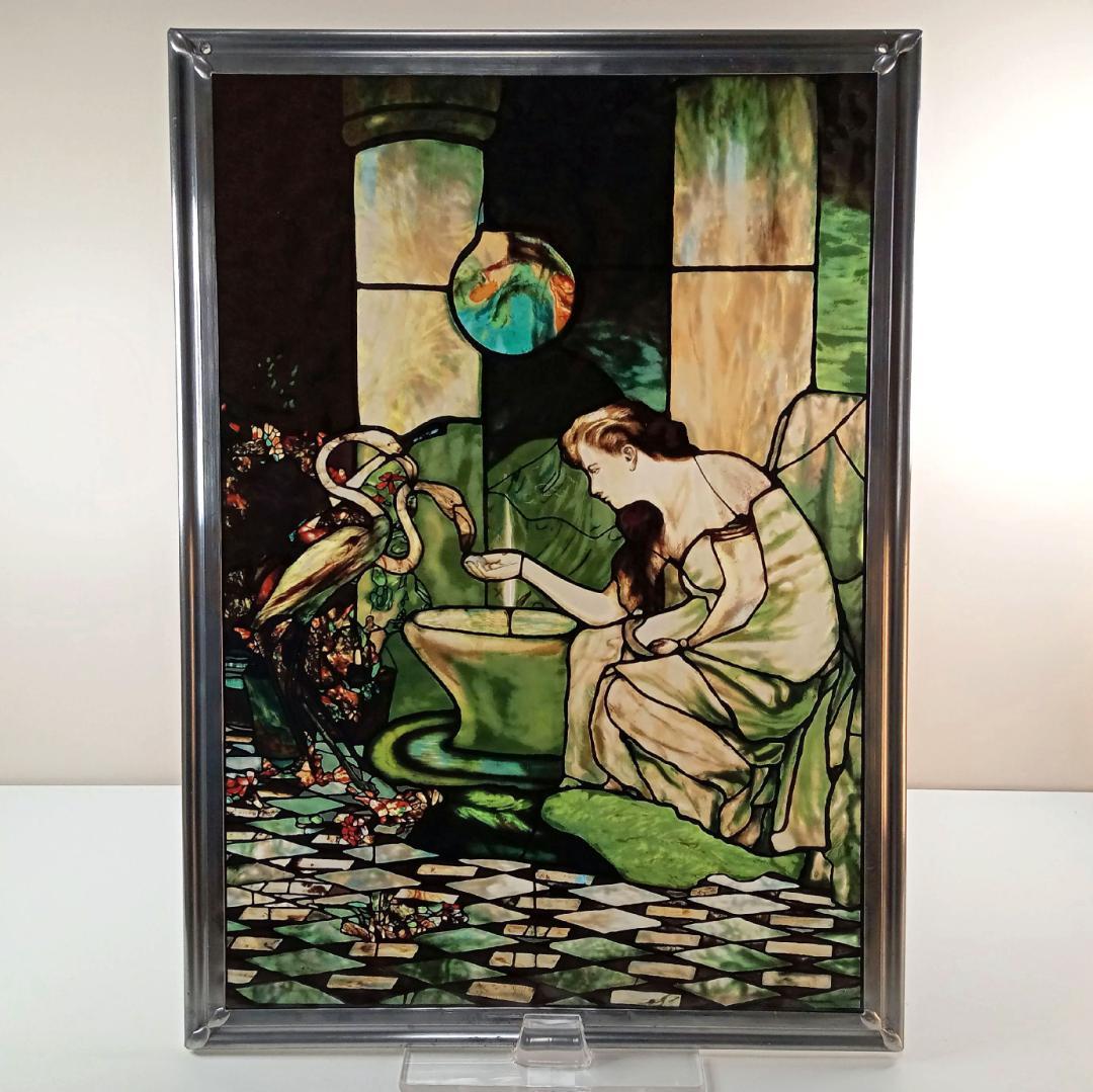 ルイスCティファニー ステンドグラス Flamingo グラスマスターズ社