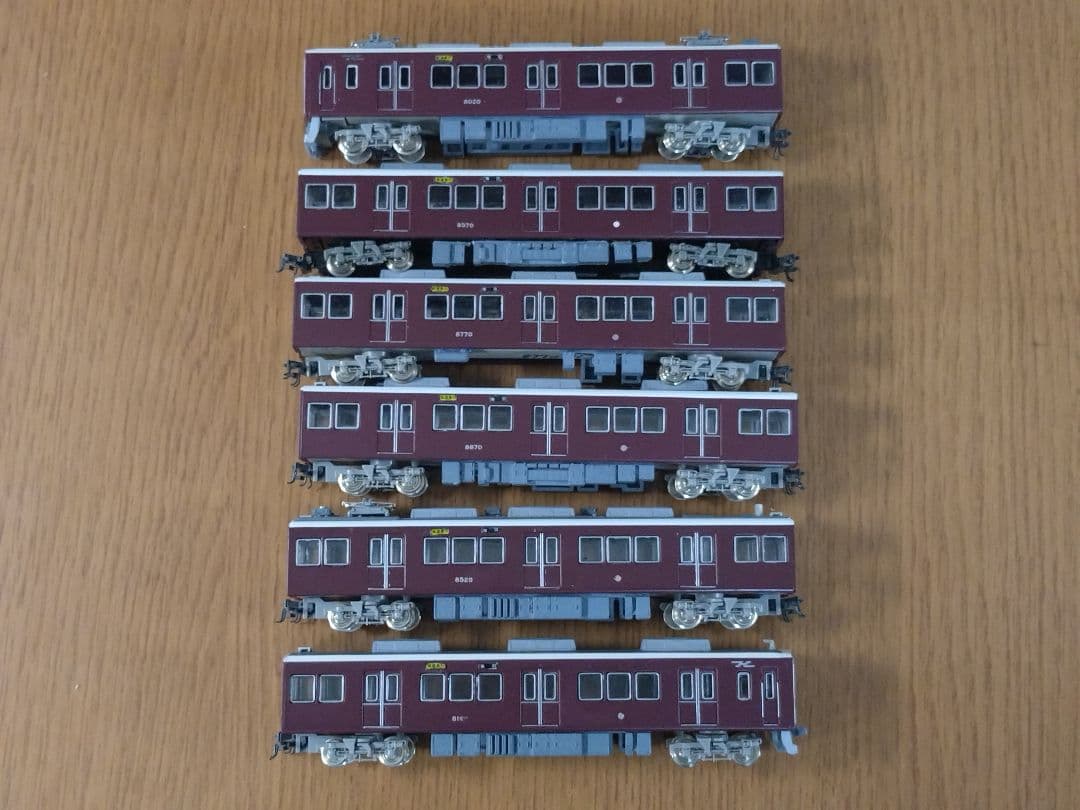 阪急8000/8300系 Nゲージ 6両セット