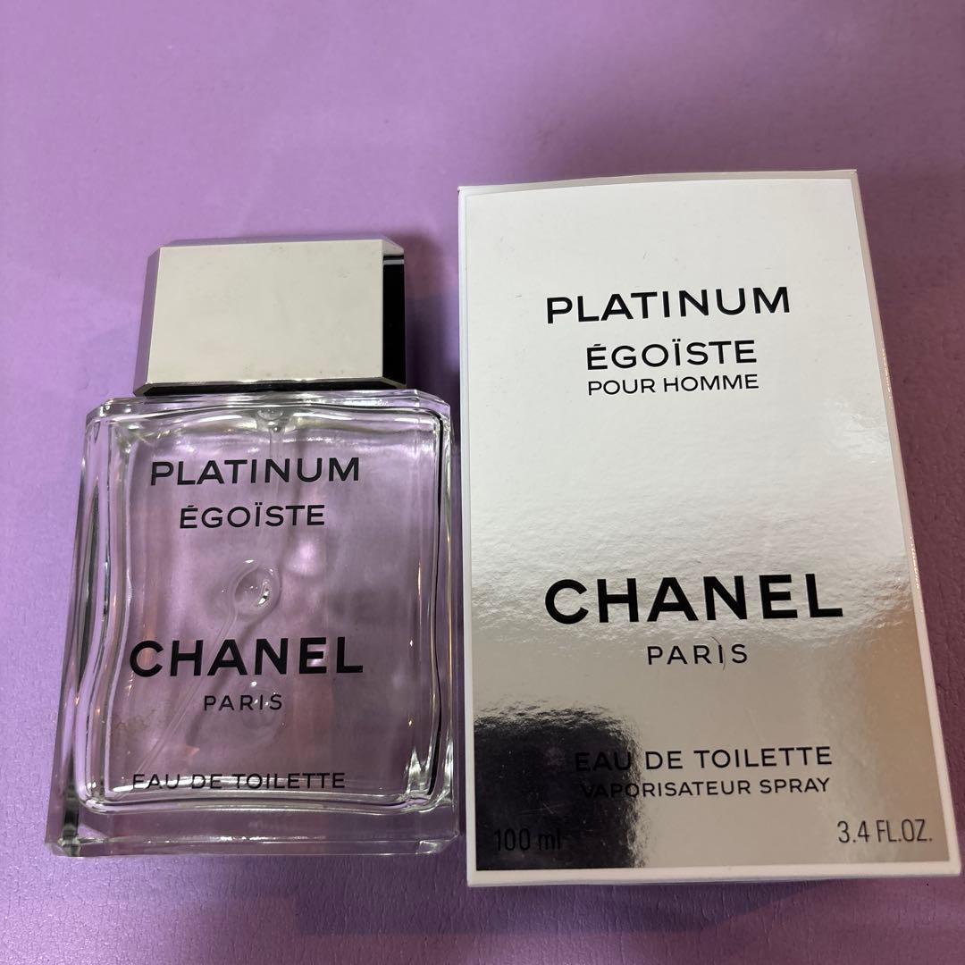 シャネル エゴイスト プラチナム オードゥ トワレット 100ml 中古