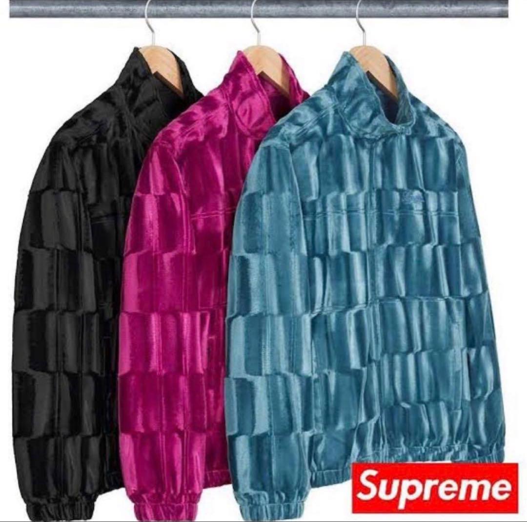 Supreme velour track jaket Lサイズ