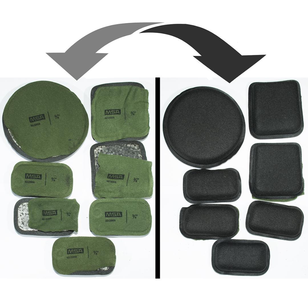 難有中古 米軍実物 MSA ACH　Lサイズ LARGE コンバット ヘルメット