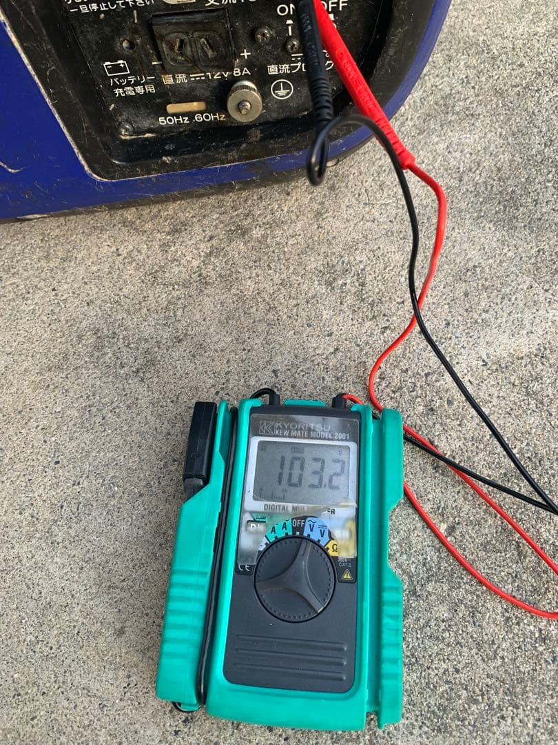 インバーター発電機 YAMAHA EF1600iS 動作確認済　動画あり