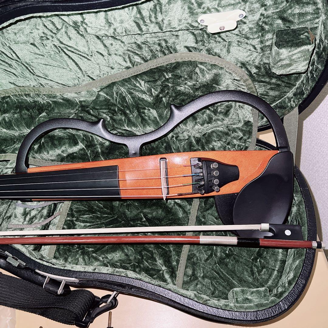 YAMAHA⭐️SV-100 サイレントバイオリン ヤマハ ハードケース付 電源