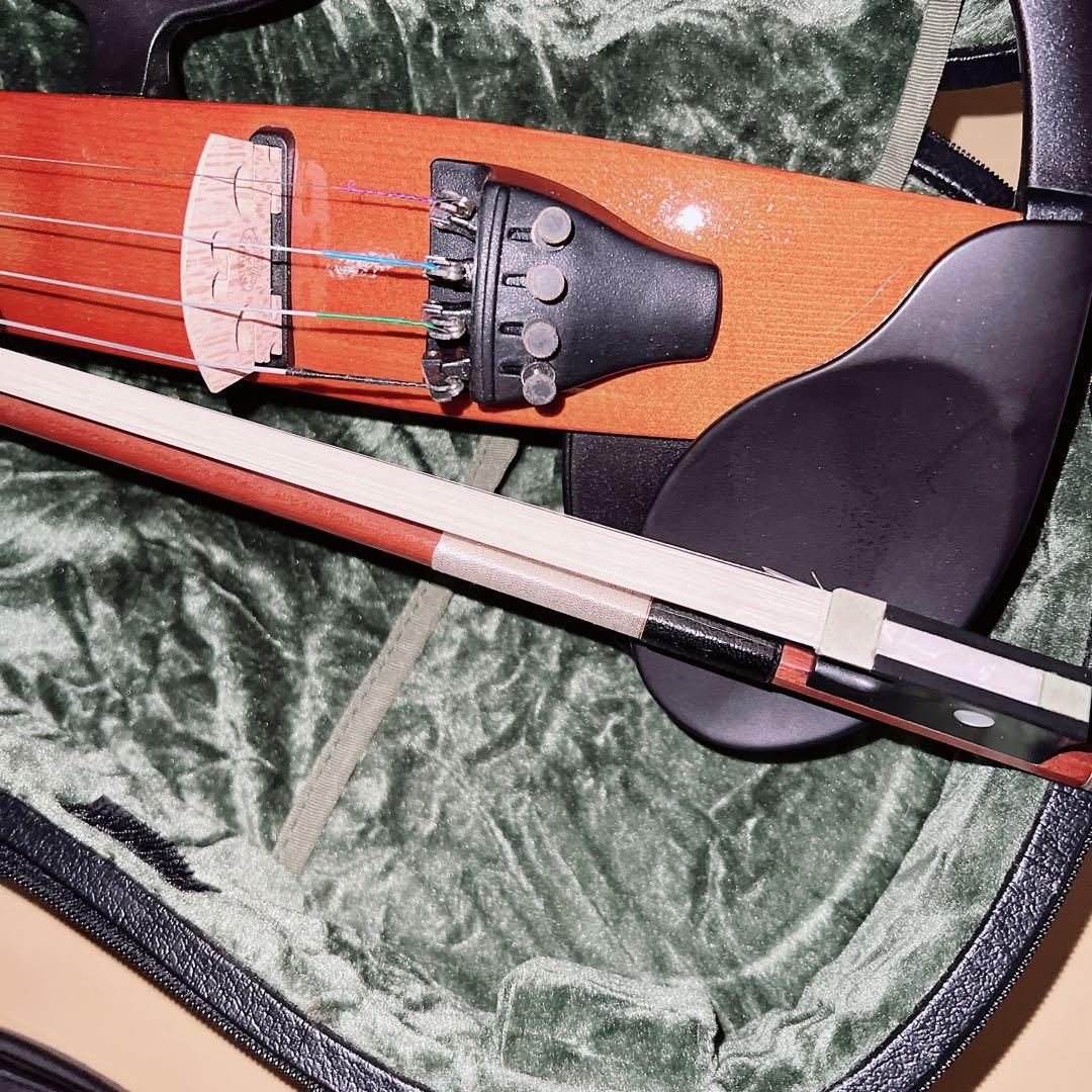 YAMAHA⭐️SV-100 サイレントバイオリン ヤマハ ハードケース付 電源