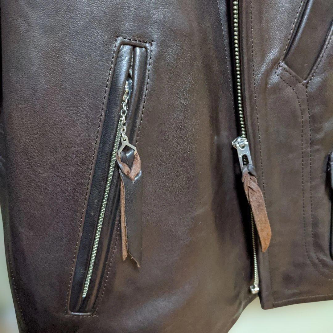 専用】美品 FILL THE BILL ホースレザーライダースジャケット