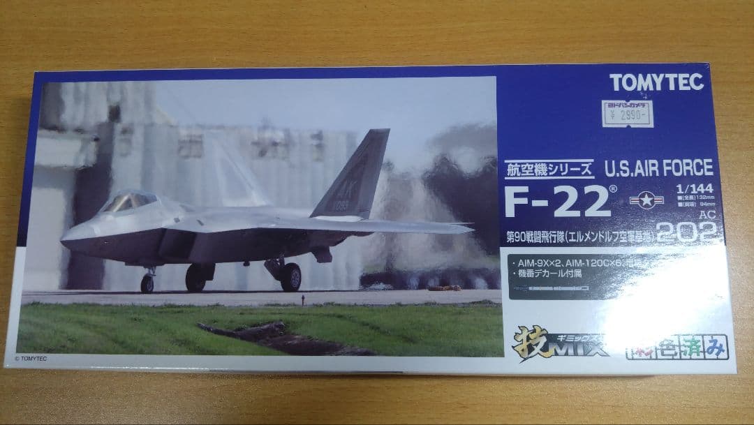 TOMYTEC 技MIX アメリカ空軍 F-22 第90戦闘飛行隊