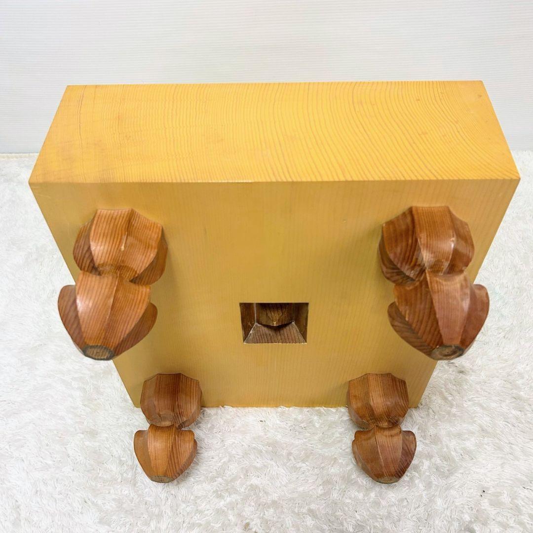 囲碁盤　囲碁セット　天然木 天然うるし　脚付き ヘソ有り