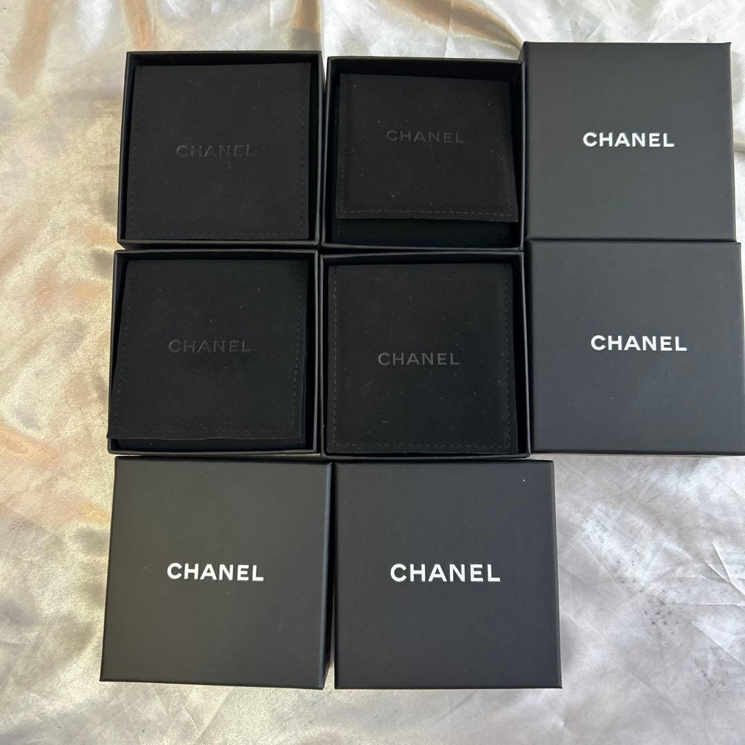 CHANEL シャネルアクセサリー空箱4点セット