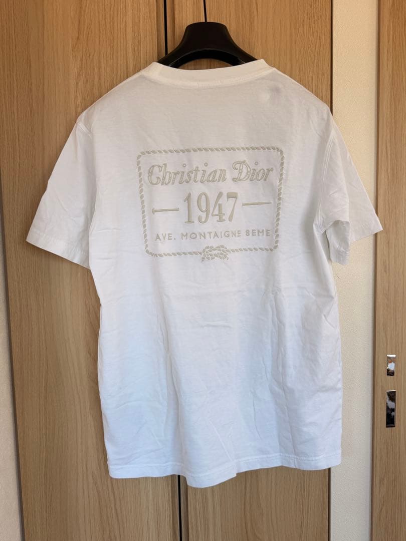 ヤ*カ様 Dior Christian Dior 1947 ホワイトTシャツ