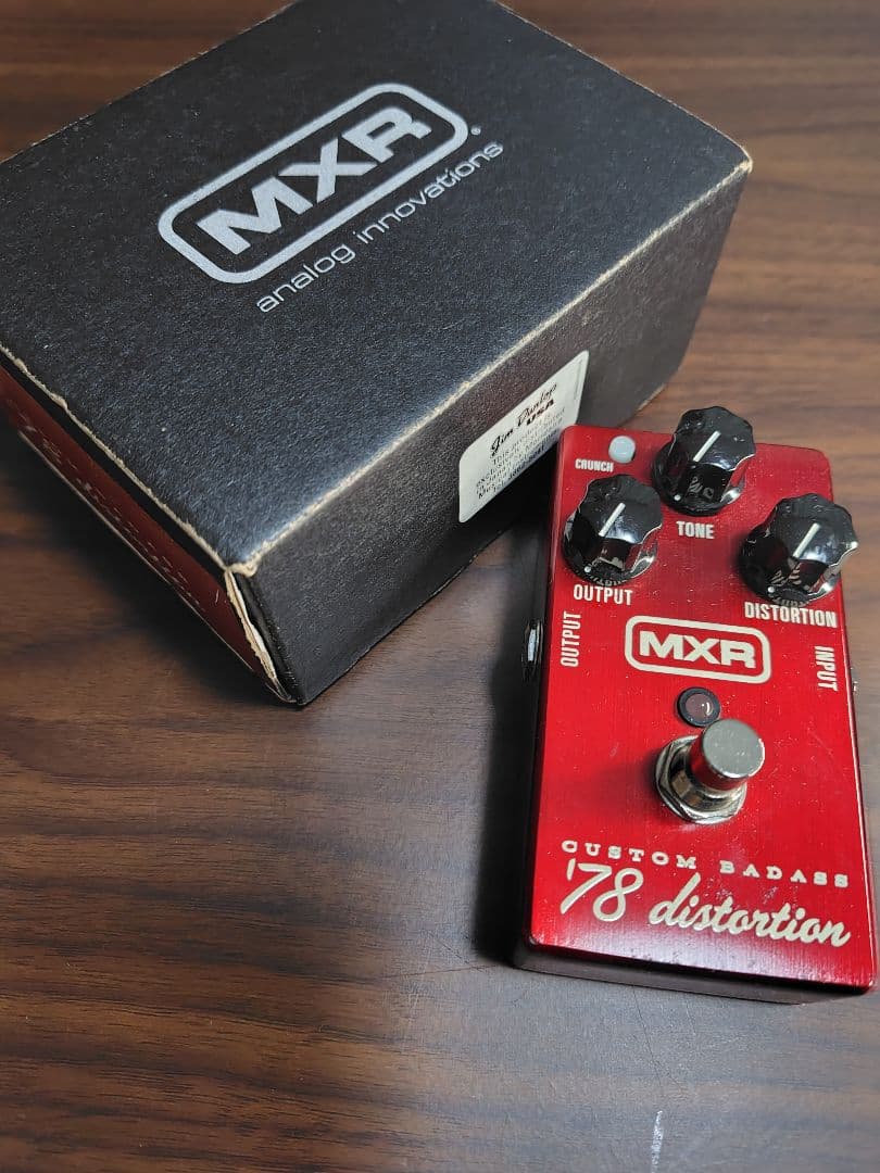 【動作確認済】MXR '78 Distortion エフェクター