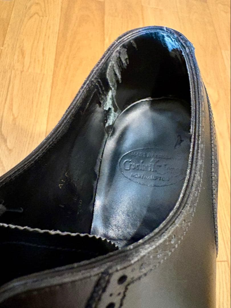 クロケット＆ジョーンズ ALBION 黒 6 1/2 E