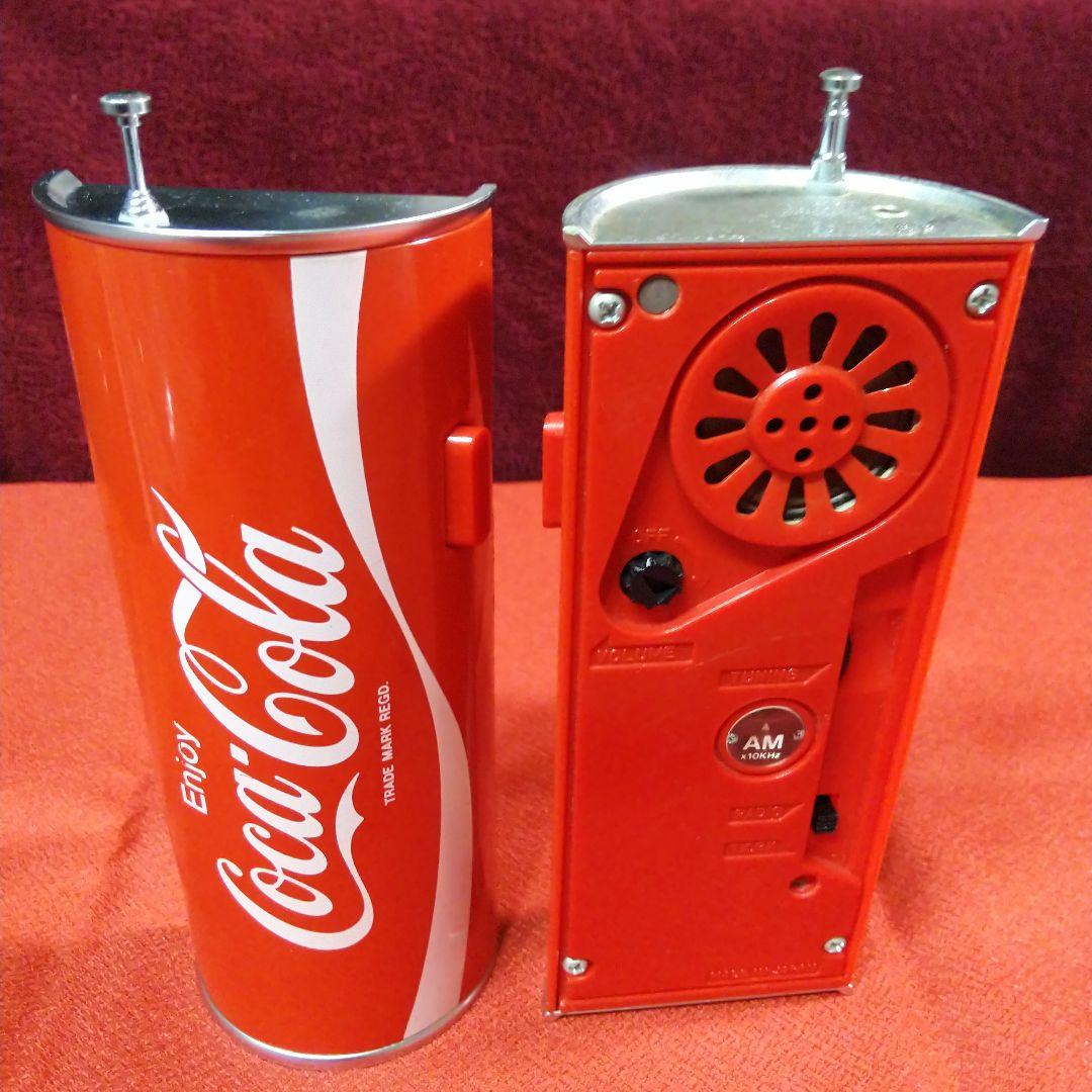 コカ・コーラ型のラジオ＆トランシーバー　2台セット