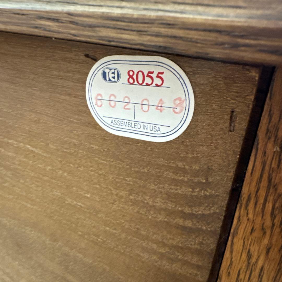 美品 アメリカ製 サイドボード オーク材 アンティーク ヴィンテージ