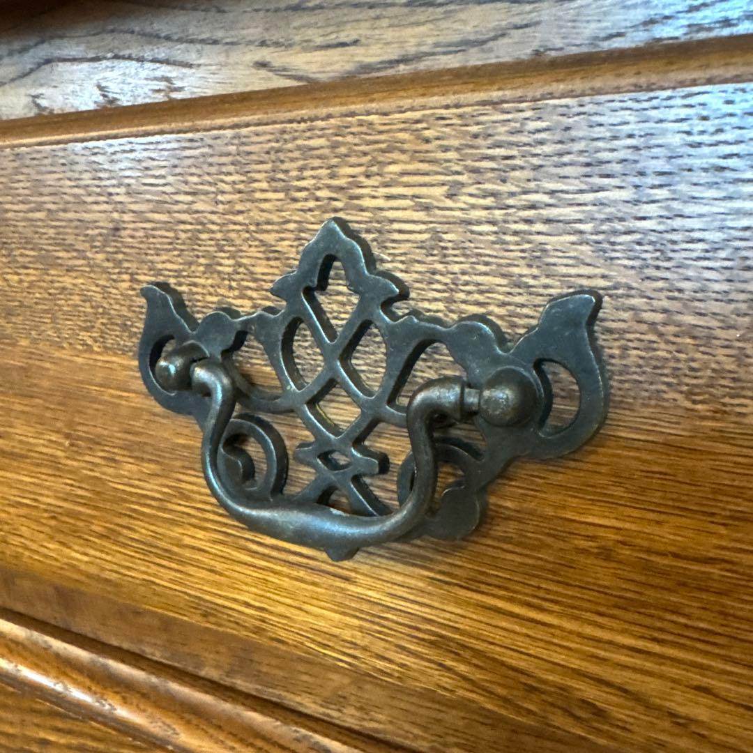 美品 アメリカ製 サイドボード オーク材 アンティーク ヴィンテージ