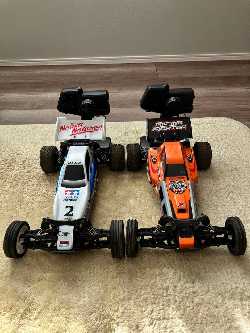 タミヤ DT-03 2台 フルセット ファインスペック プロポ、オプション付き