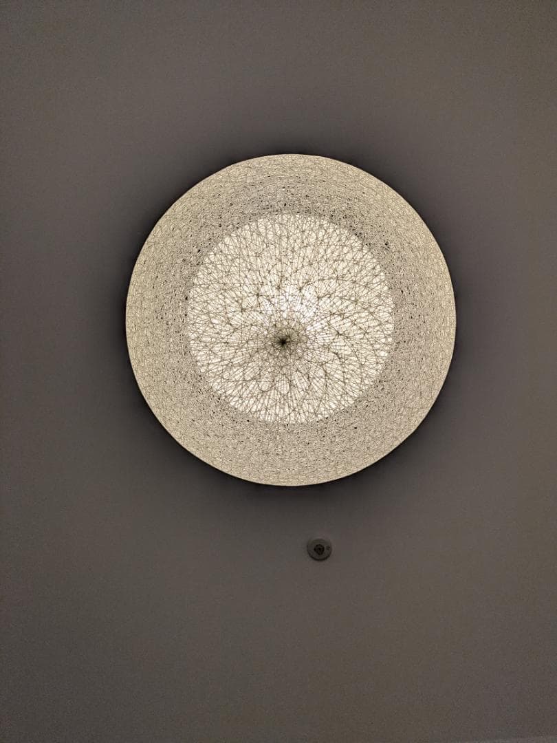 ヤマギワ ペンダント照明 マユハナ　約Φ45㎝ ホワイト