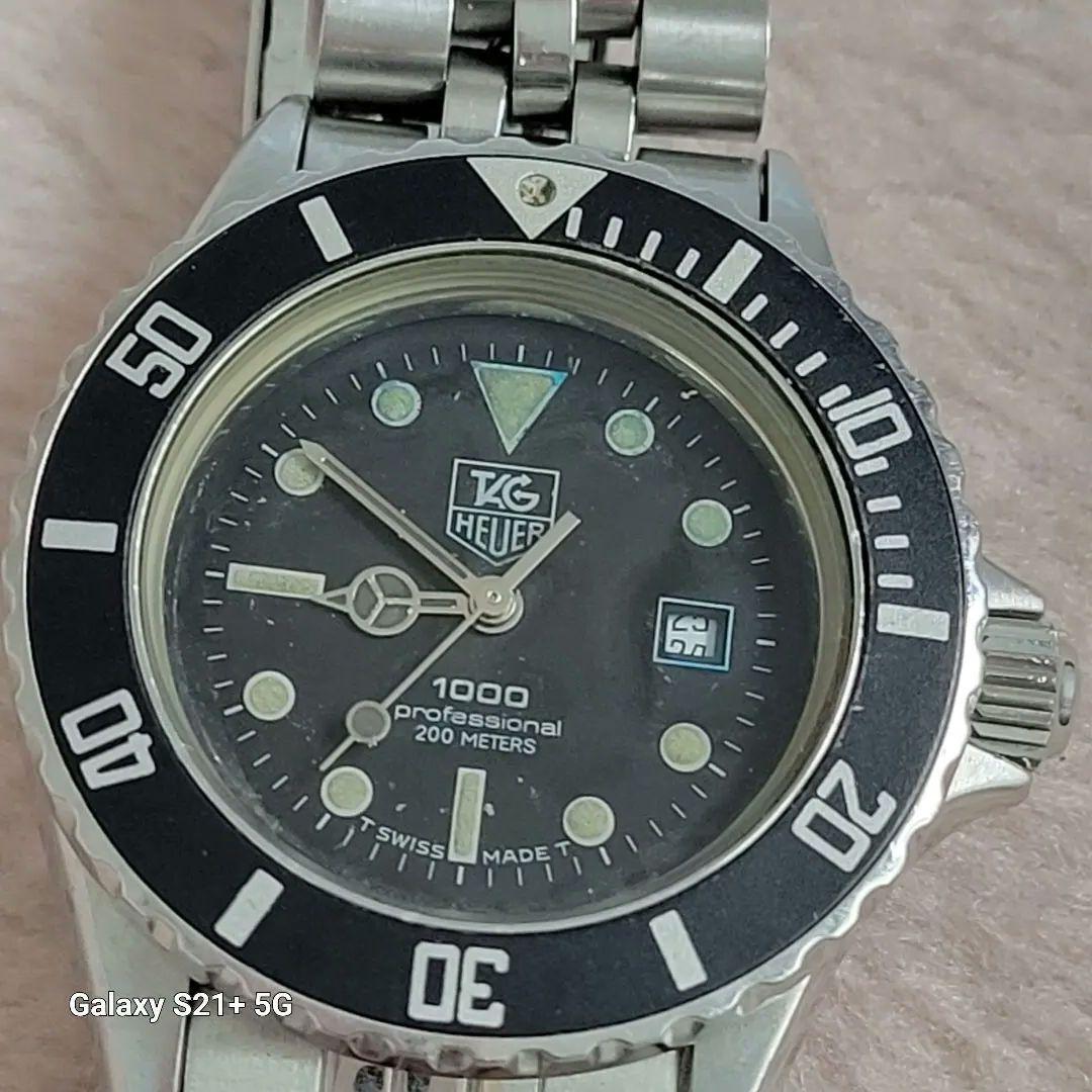 タグホイヤーQZ 980.015N プロフェッショナル200ｍ 腕時計