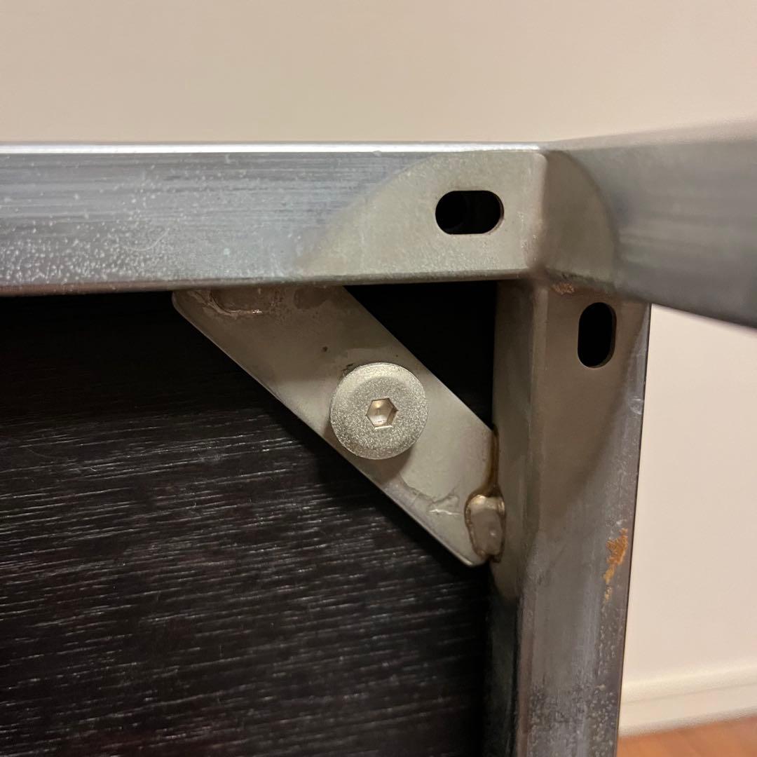 フクラ HUKLA ベッドサイド引き出し ダークブラウン