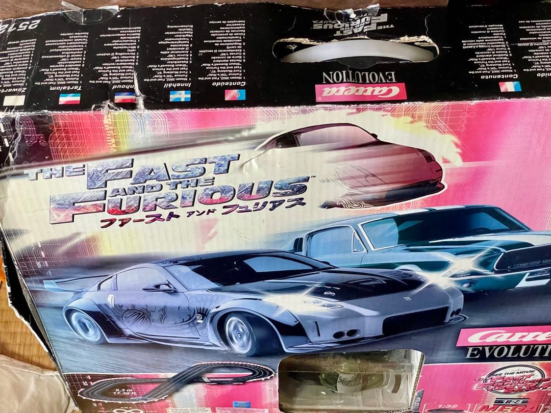 Carrera Evolutionファースト&フリュリアス スロットカーセット