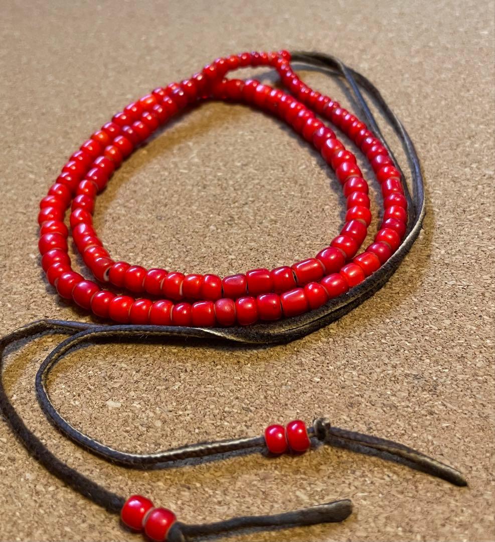 アンティーク　ホワイトハーツネックレス！ゴローズの革紐通ります。