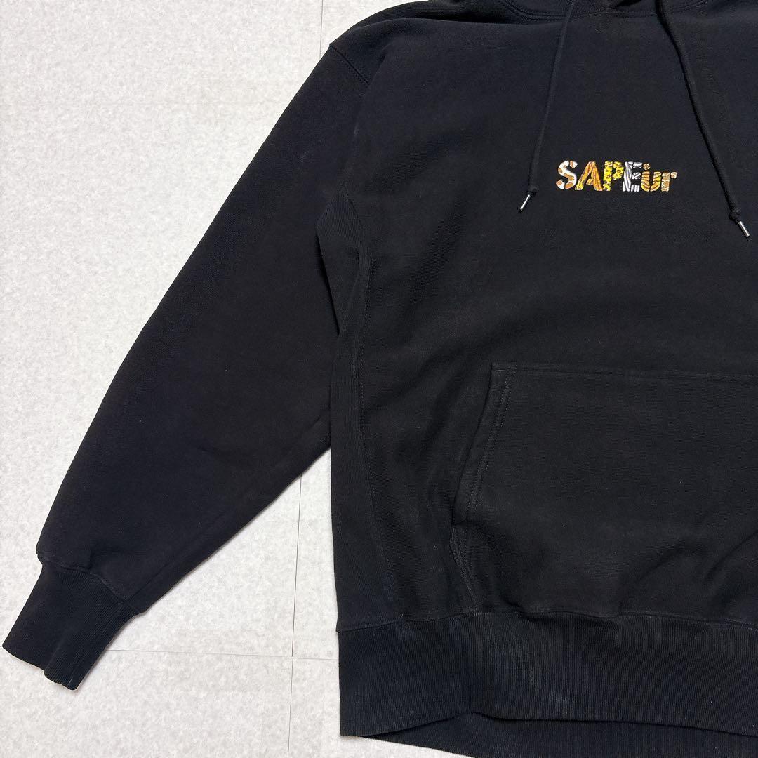 ⭐人気商品⭐サプール ロッドマン コラボ パーカー サファリ L 黒