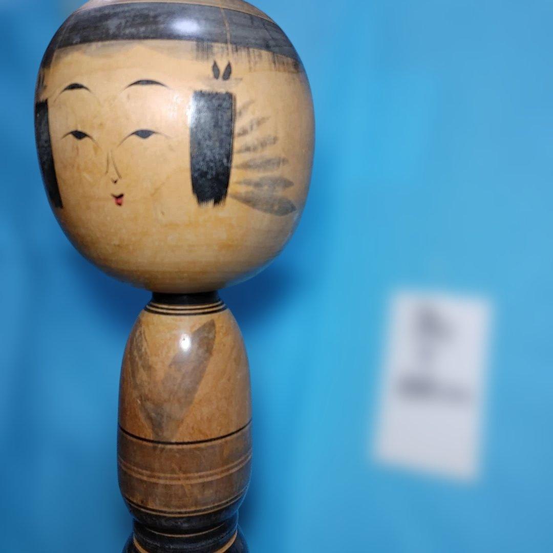 伝統こけし（大きめ） 佐藤辰雄作　弥次郎系こけし