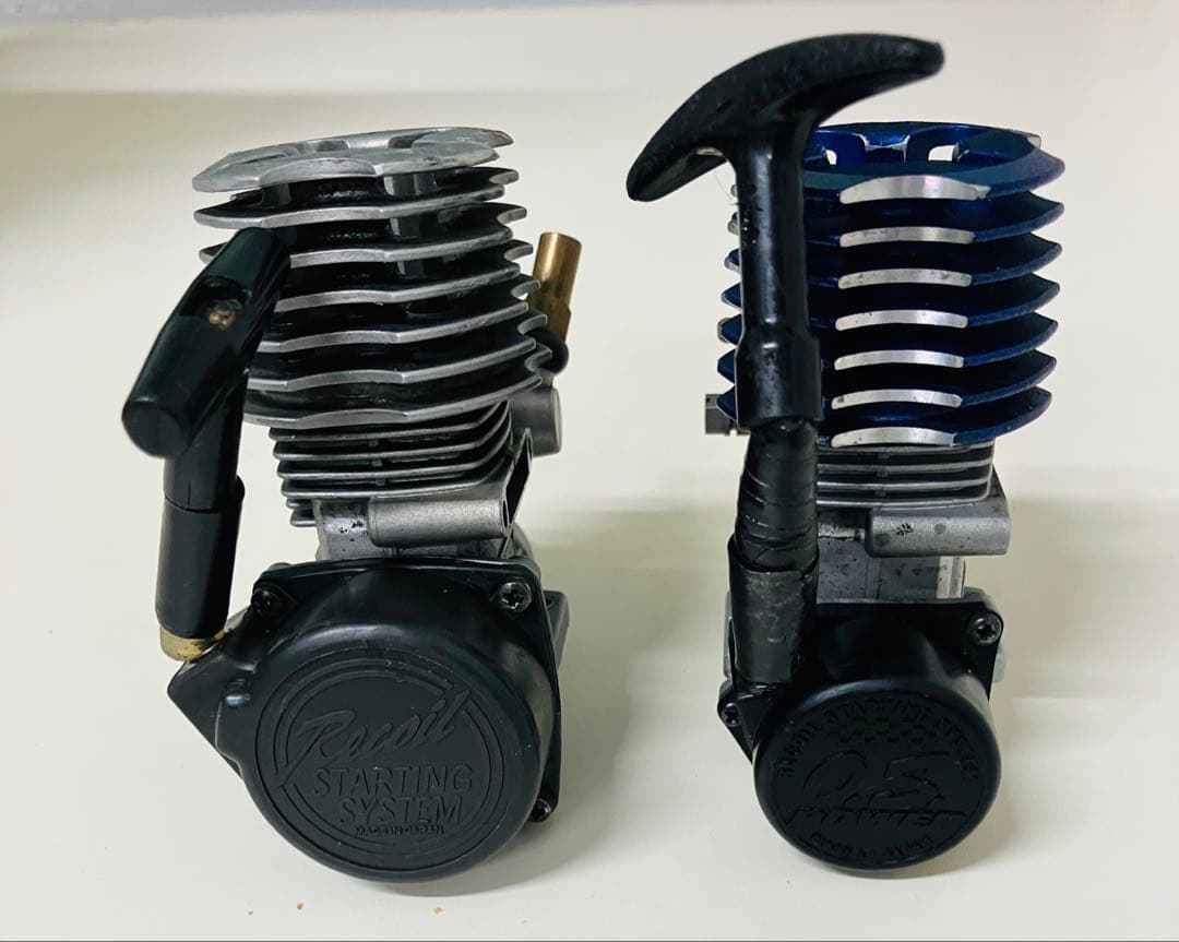 田宮　タミヤ　TG10MK2 FS-12エンジン 2個セット 使用歴　動作未確認