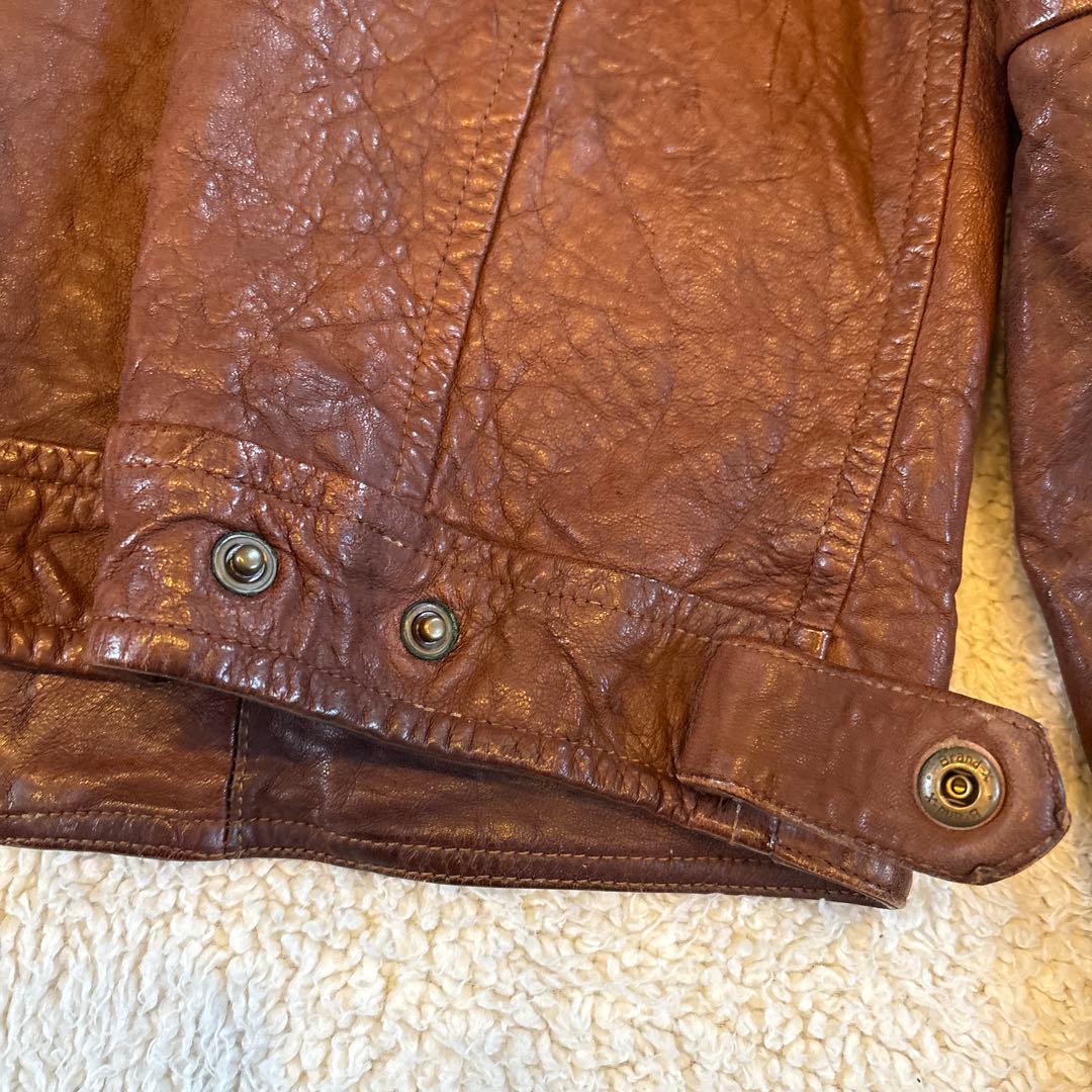 レザージャケット　フライトジャケット A-2 お探しの方に　ライダース　革ジャン