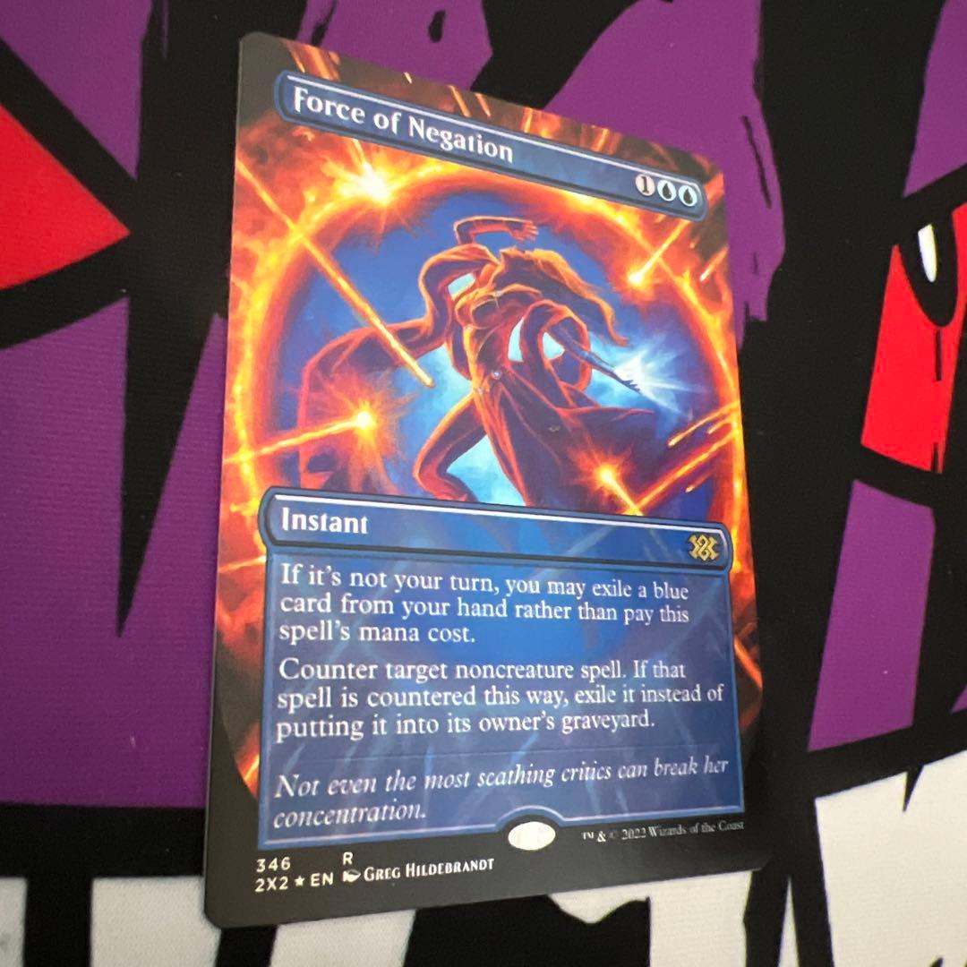 否定の力/Force of Negation 英語一枚　拡張foil