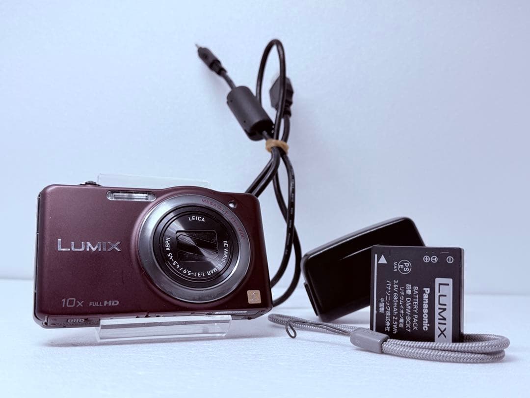 LUMIX DMC-SZ7 ブラウン 動作確認済 コンパクトデジタルカメラ