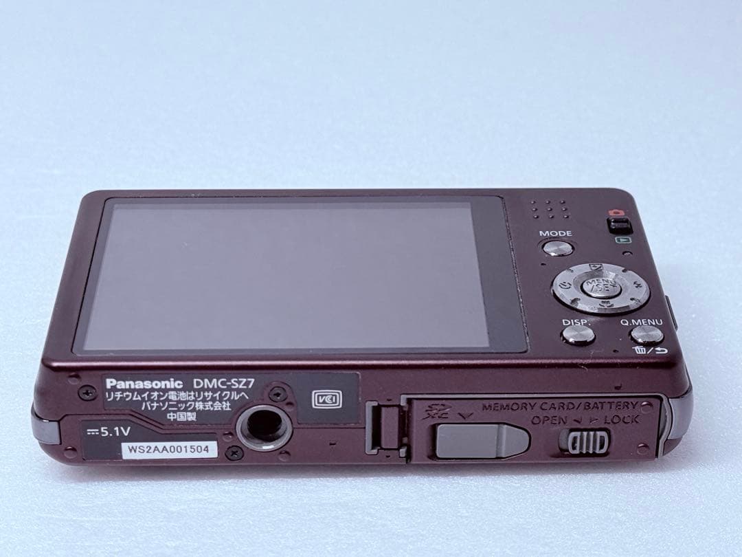 LUMIX DMC-SZ7 ブラウン 動作確認済 コンパクトデジタルカメラ