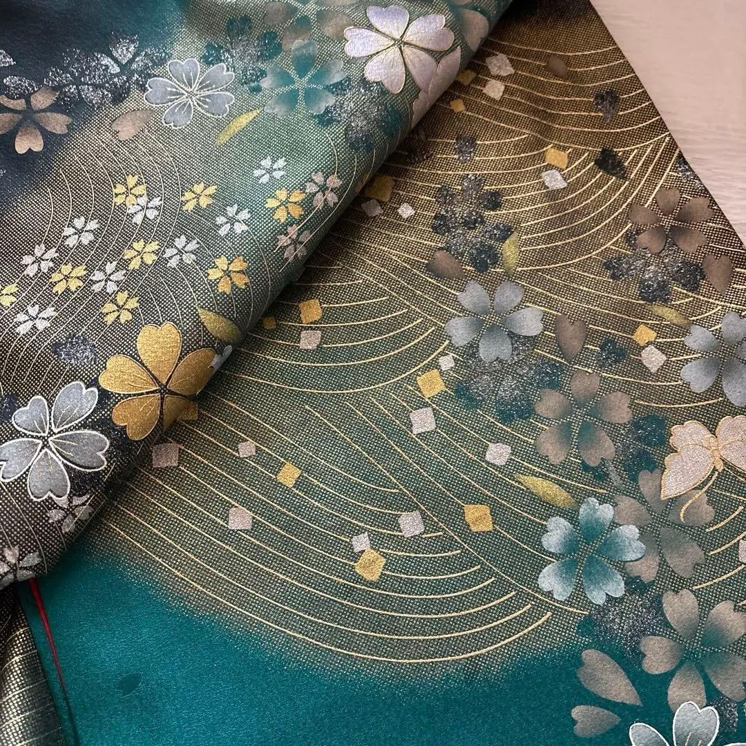 振袖フルセット袴のセット　成人式　帯揚げ帯締め　袋帯　重ね襟　草履バッグ　髪飾り