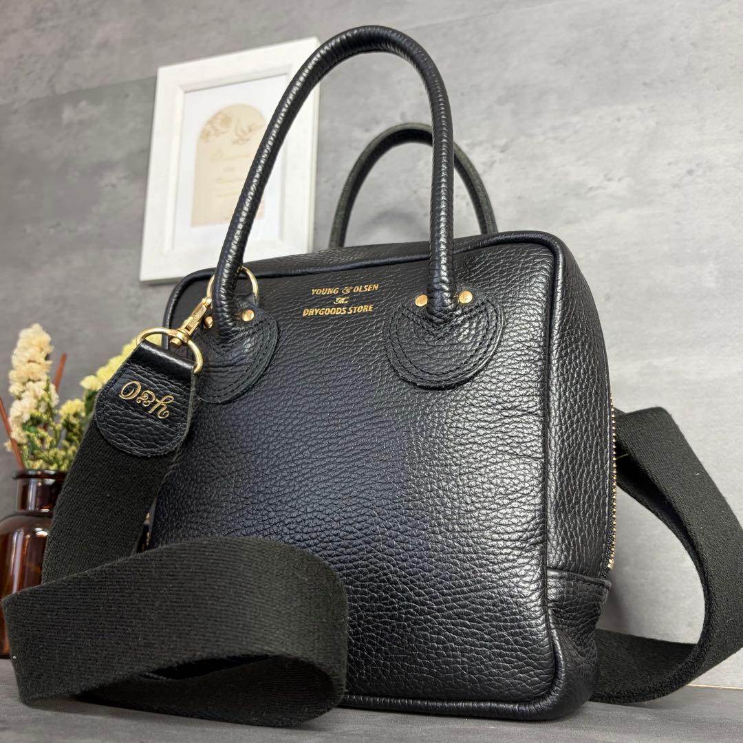 【極美品】ヤングアンドオルセン 2way ショルダーバッグ ボトルバッグ3