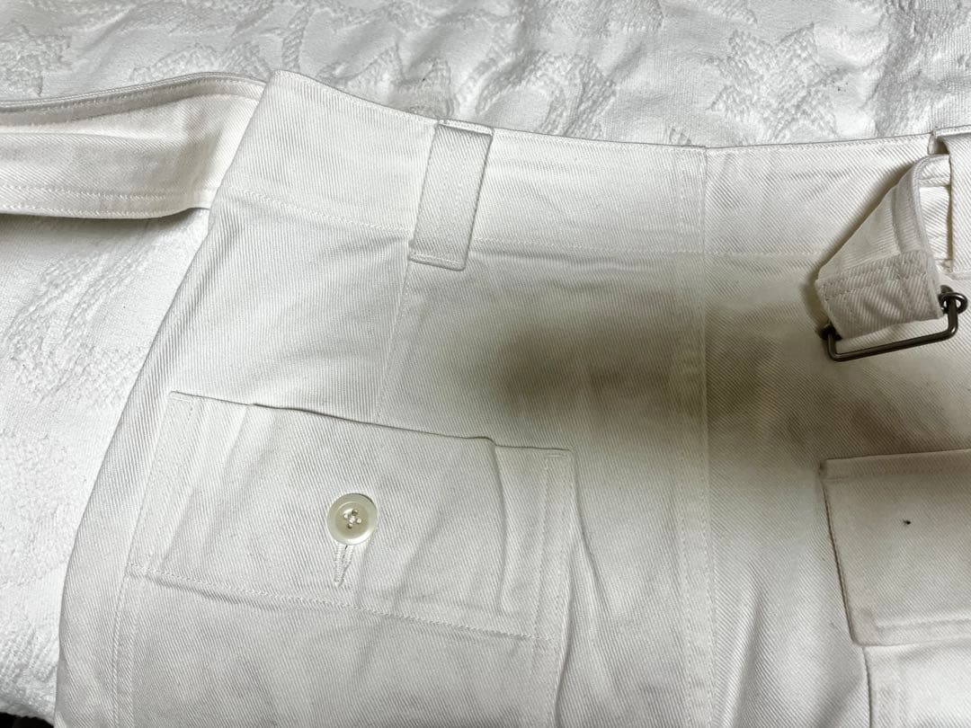 佐々さま専用　MHL. SOFT COTTON DRILL チノパン　白