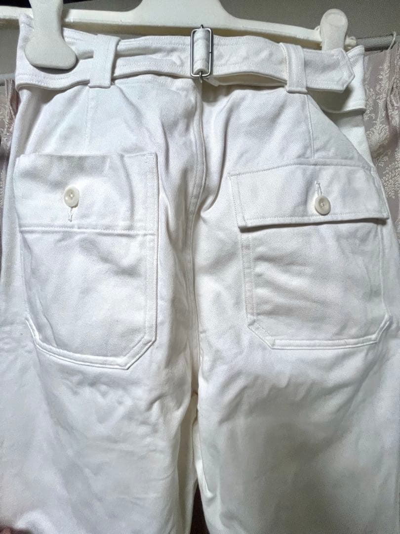 佐々さま専用　MHL. SOFT COTTON DRILL チノパン　白