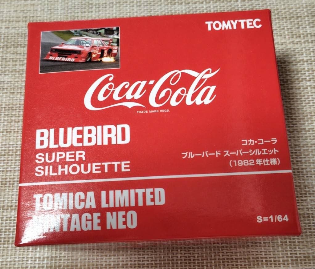 TLヴィンテージ ネオ　コカコーラブルーバードスーパーシルエット 82年仕様