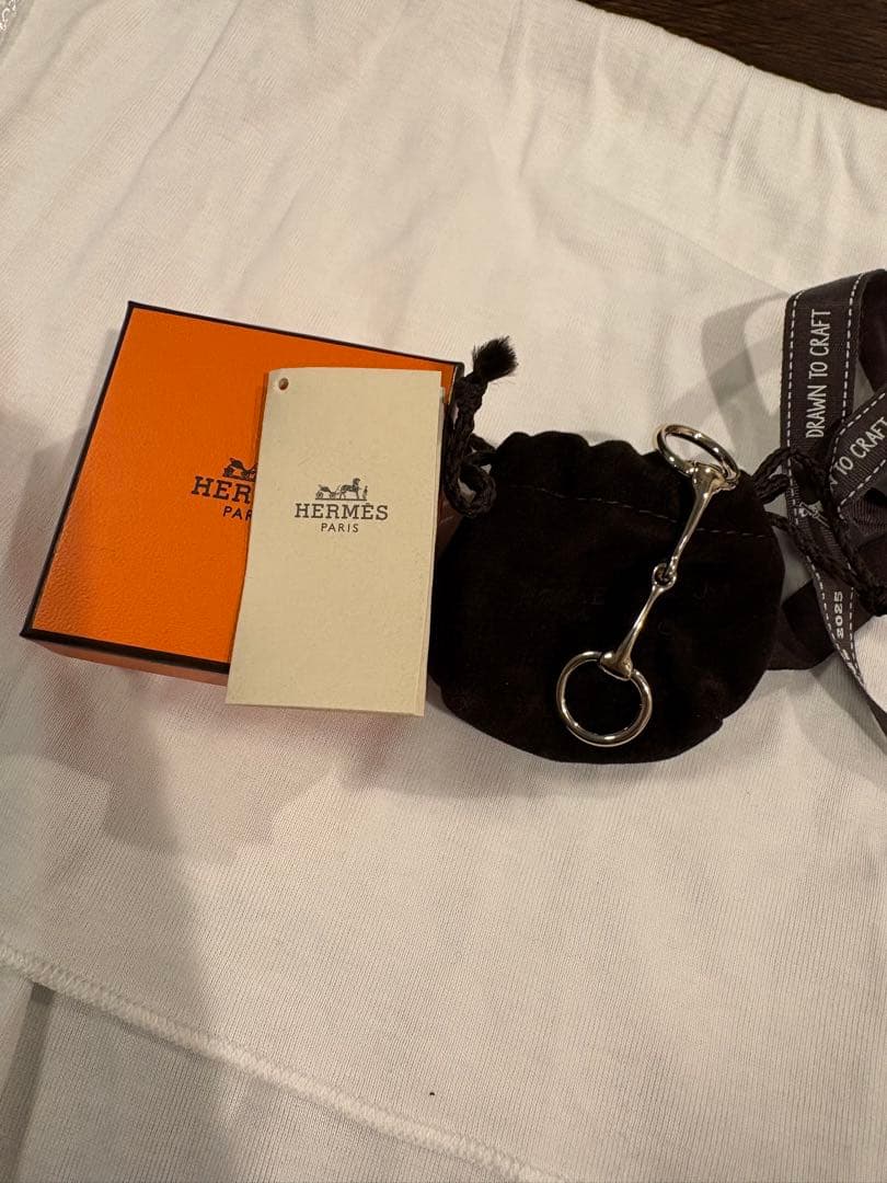 エルメス　ツイリーリング　ミニモール　YG