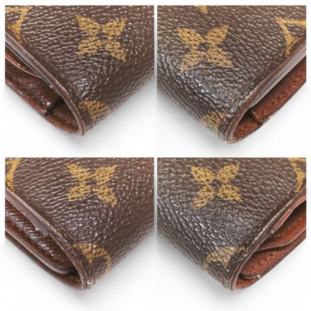 モノグラム ポルトトレゾール エテュイ パピエ 三つ折り財布 ルイヴィトン