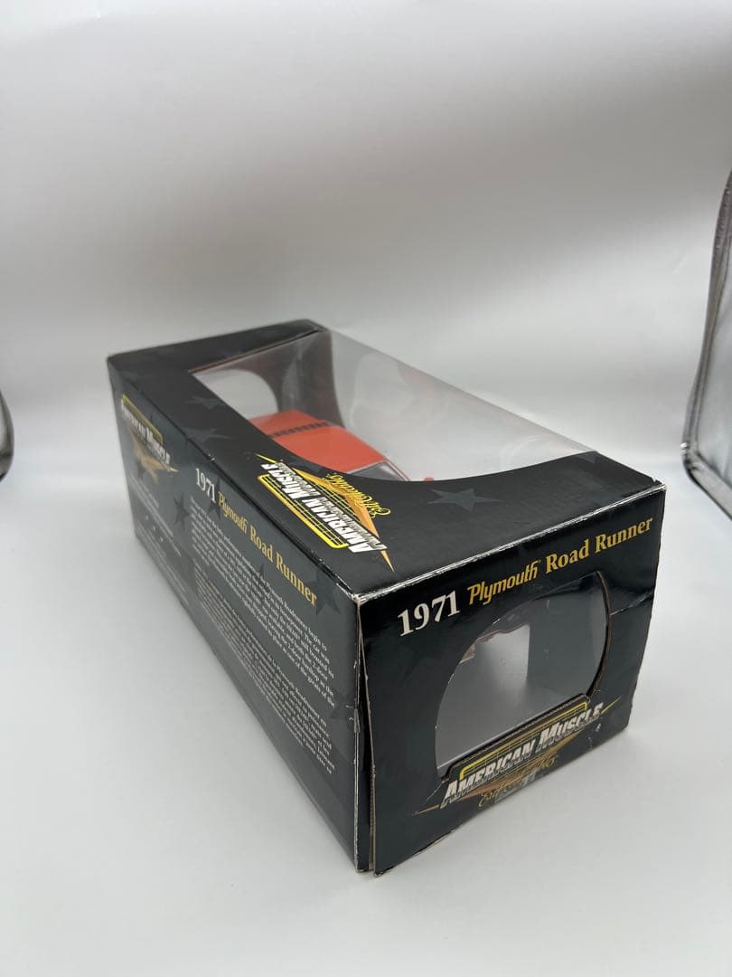 No231ミニカー1/18箱あり1971 Pontiac Road Runner