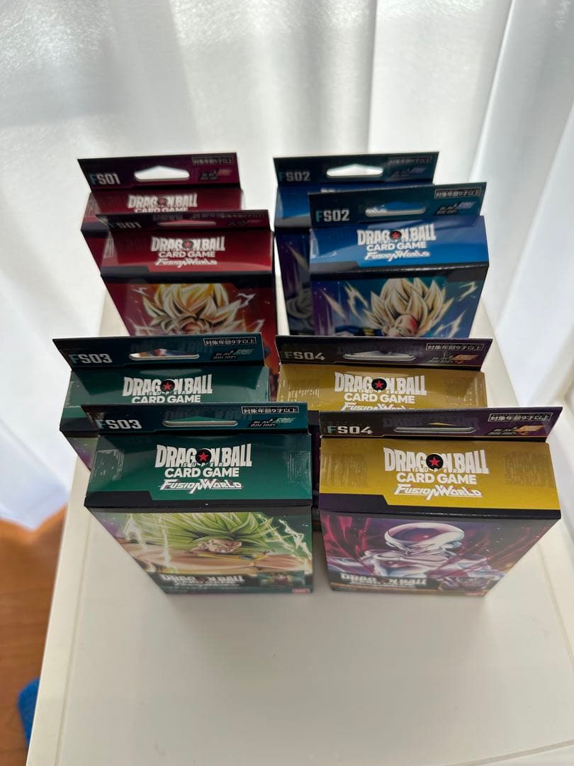 ドラゴンボールスーパーカードゲーム　スタートデッキ全種類・各2個セット