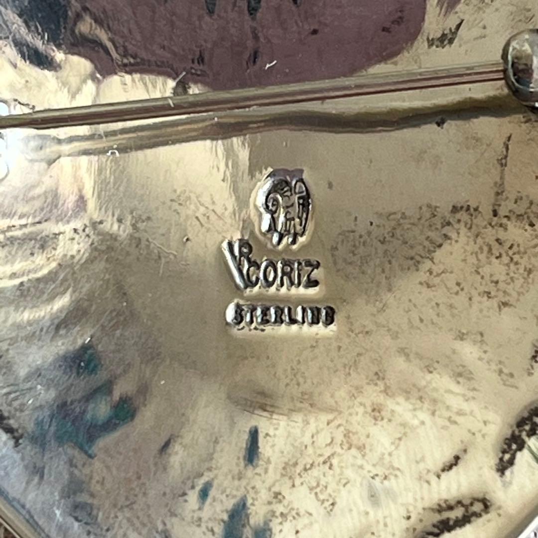 HARPO ハートブローチ ナバホ　インディアンジュエリー　シルバー