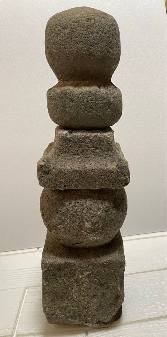 ●五輪塔 一石五輪 室町〜江戸期 時代物 検:仏教美術 石仏