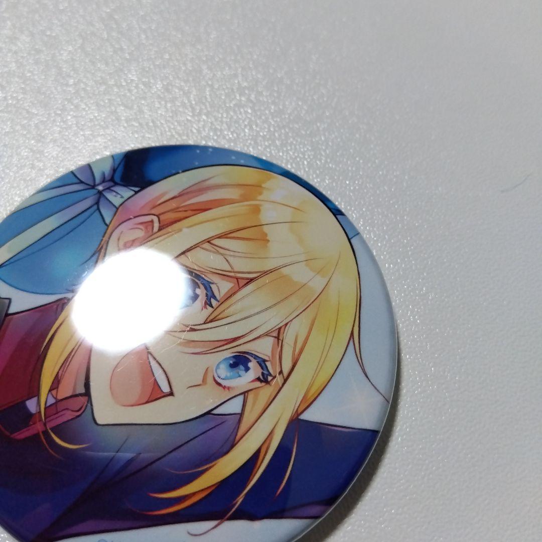 【王室教師ハイネ】レオンハルト マルイ THEキャラSHOP 缶バッジ