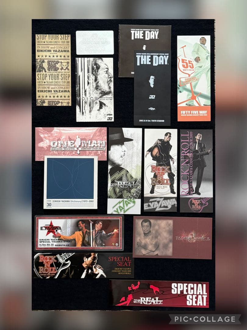 矢沢永吉 2000年代 チケット半券ほか