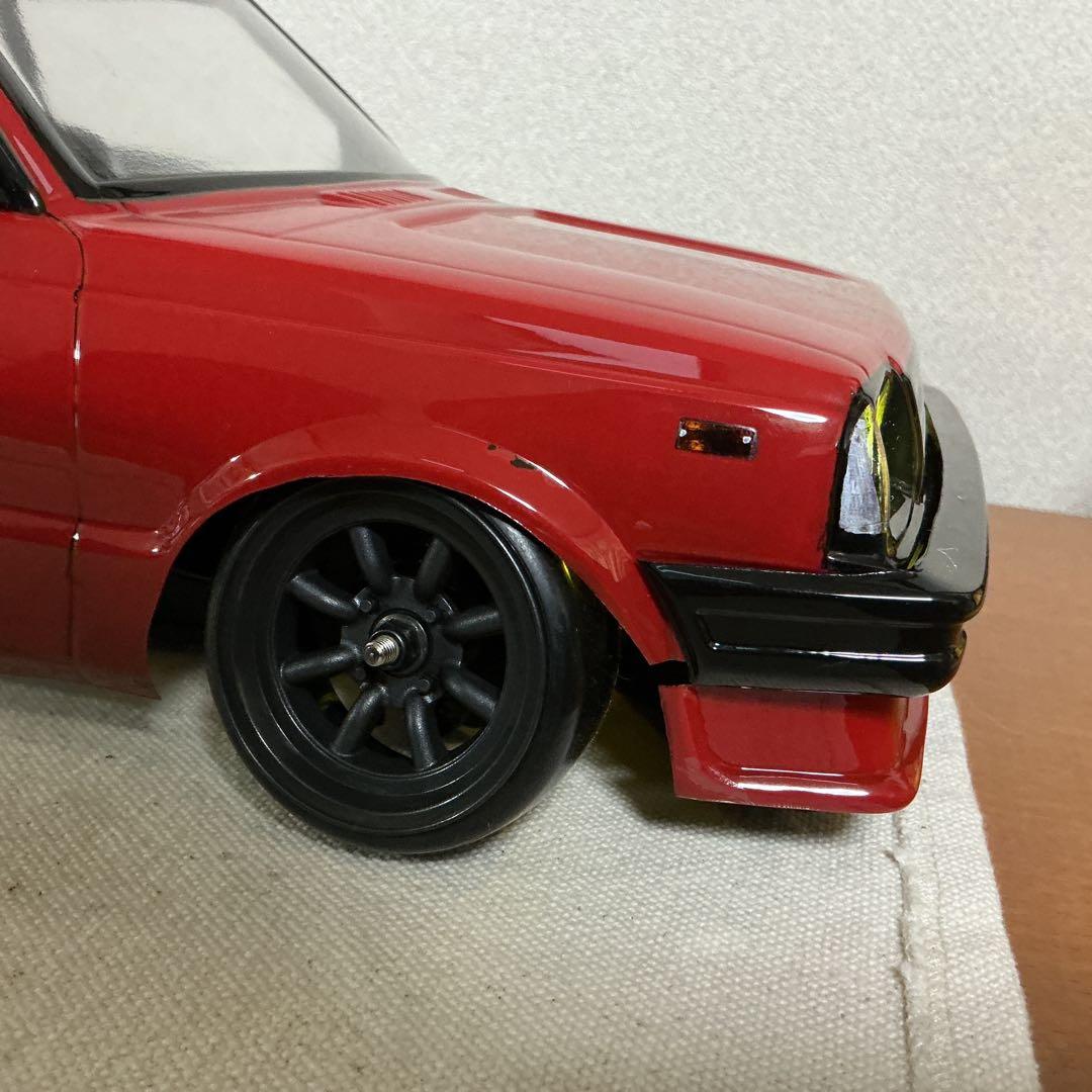 パンドラ　PANDORA スターレット　KP61 1/10ボディー　タイヤセット