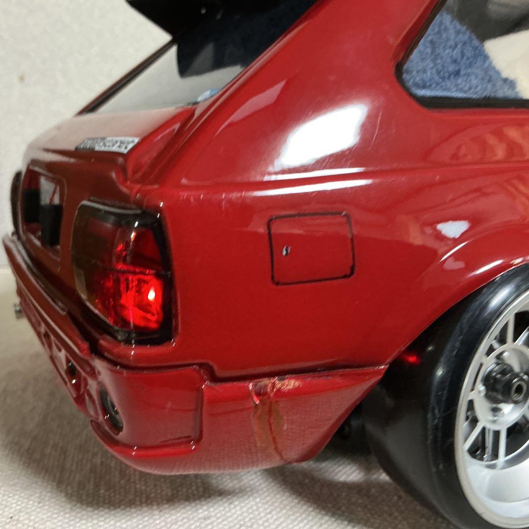 パンドラ　PANDORA スターレット　KP61 1/10ボディー　タイヤセット