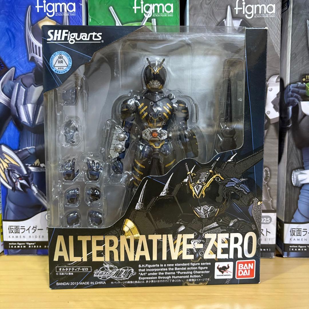 Figma 仮面ライダードラゴンナイト 14体 & オルタナティブゼロ　セット