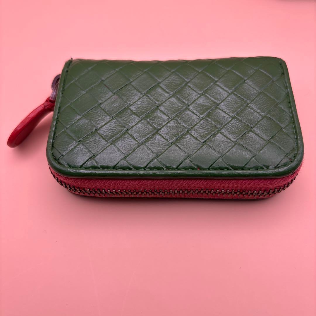 ◆正規品◆ボッティガヴェネタイントレチャート 二つ折りサイフとオマケケース