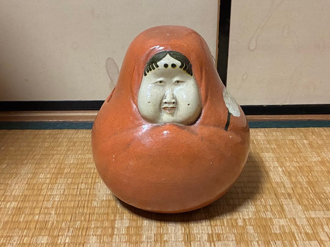 古陶器 おかめ 手炙り 火鉢 在名 時代物