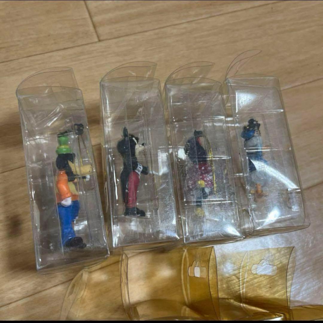 レア　ヴィンテージ　 ディズニーストラップフィギュア　8体セット　ミッキー